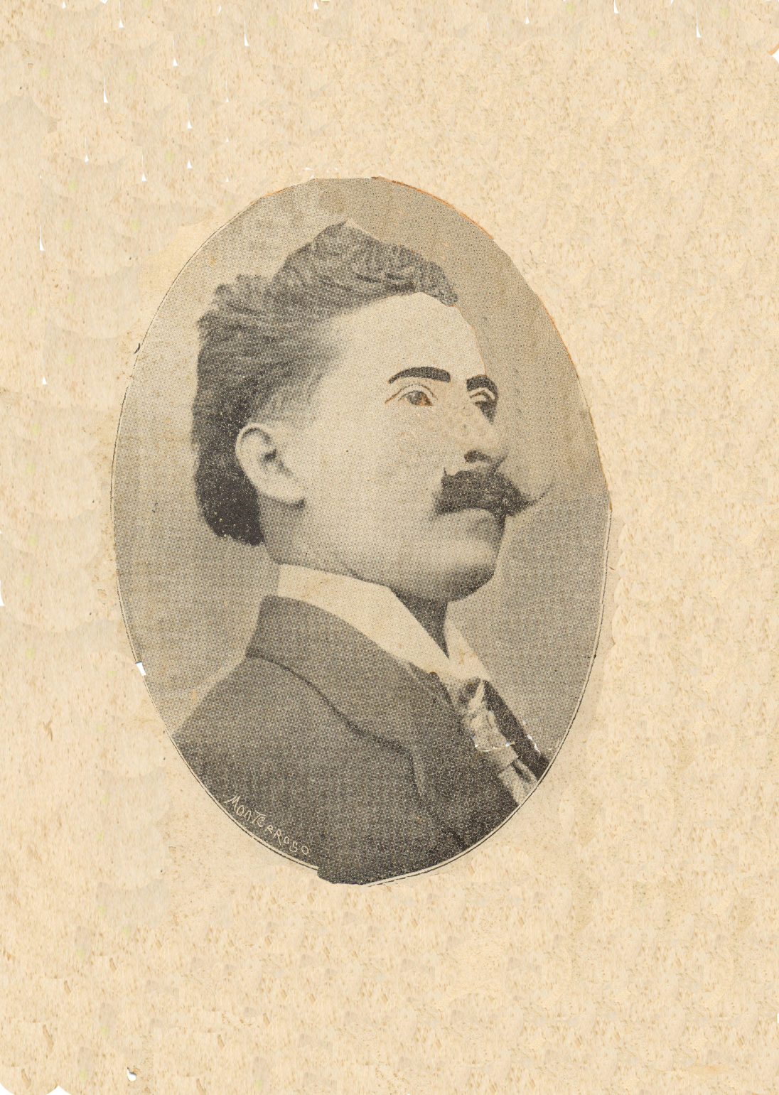 jose gonzalez RETRATO DE LUIS ANDRES ZUÑIGA