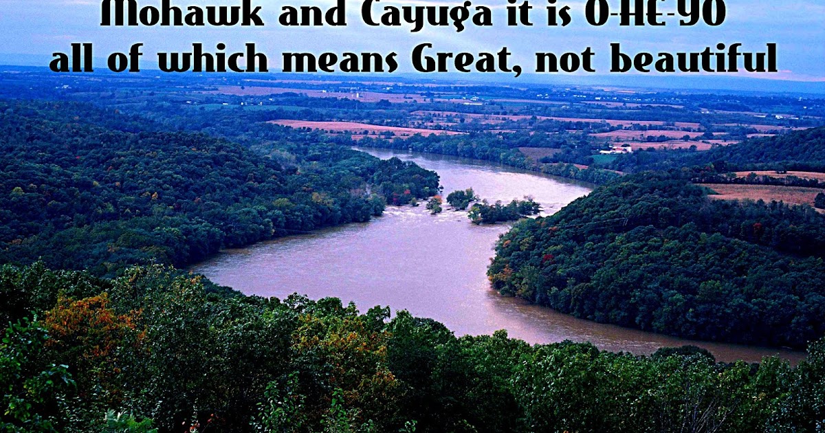 What the Definition of "Ohio" Really Means