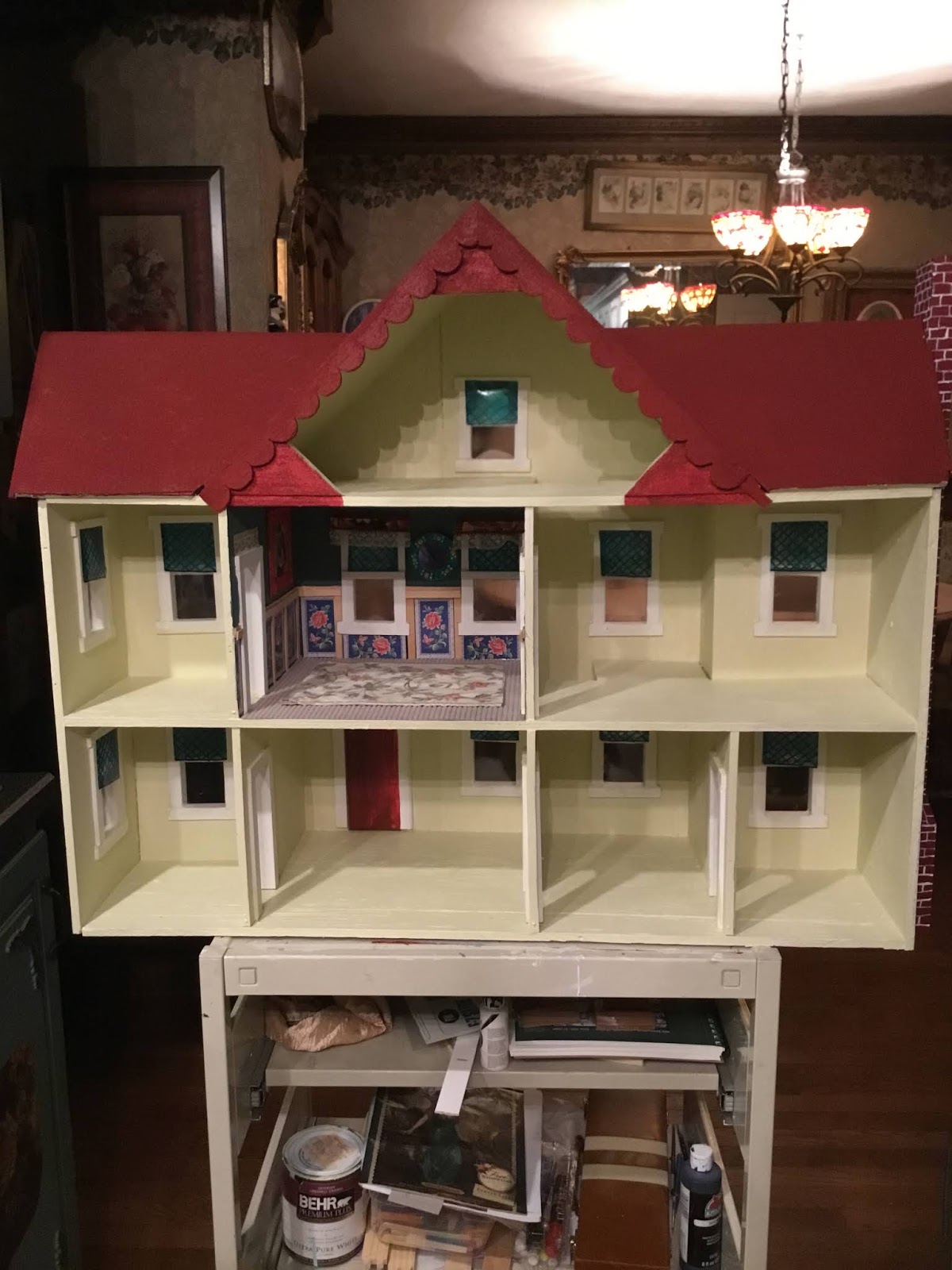 beauty and the beast dollhouse