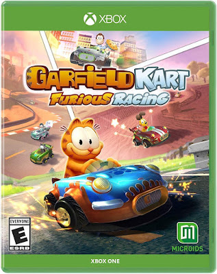 Garfield Kart Furious Racing Game Cover Xbox One