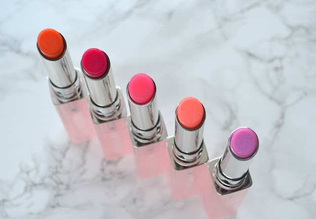 Dior Addict Lip Glow Swatches and Review