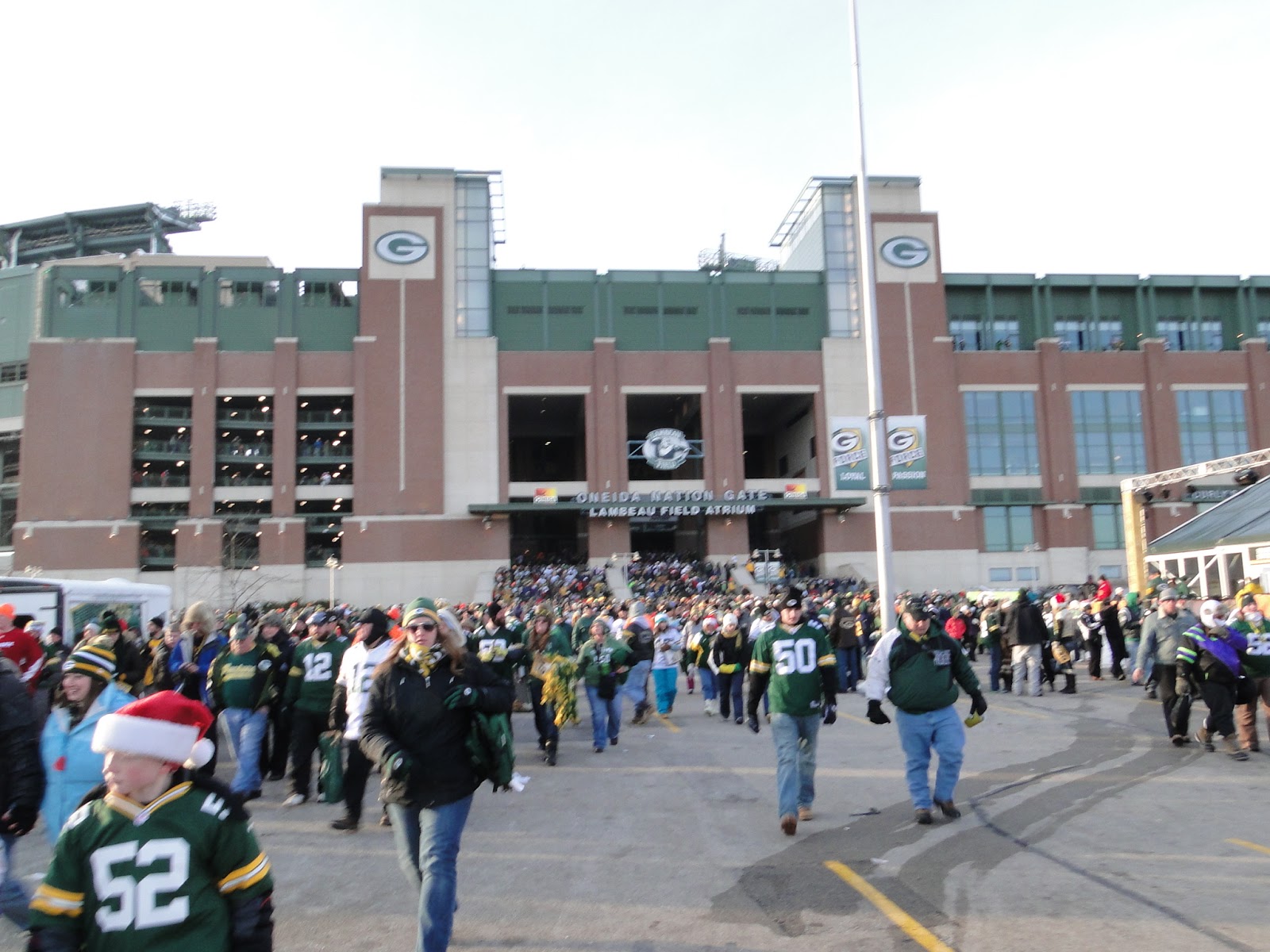 Here I am Freezing at Lambeau Field / Christmas Vacation