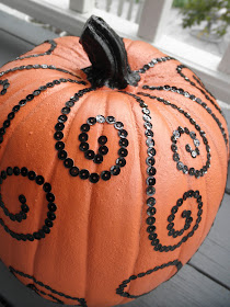 Sew Divertimento: Bling Bling... PUMPKIN ! {with Tutorial}