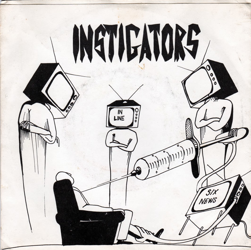New Zealand 45s The Instigators In Line 1981