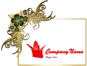 تصميم شعار تاج ملكي أحمر اللون ثنائي الأبعاد مفتوح, red royal crown psd logo design download