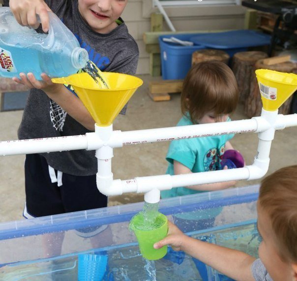 DIY PVC Sand and Water table Creative DIY