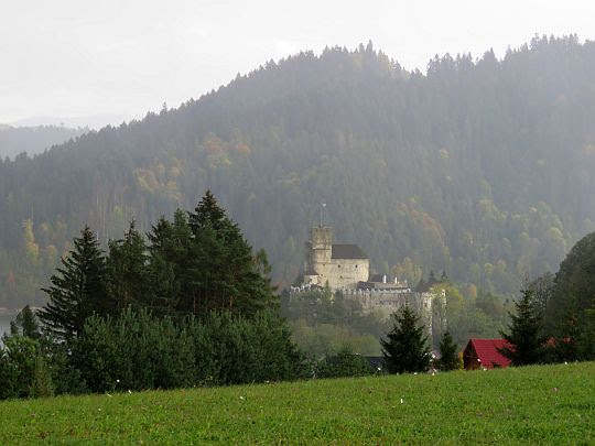 Zamek Dunajec w Niedzicy.