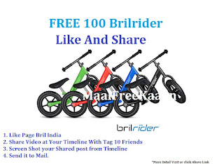 Get 100 Free Brilriders