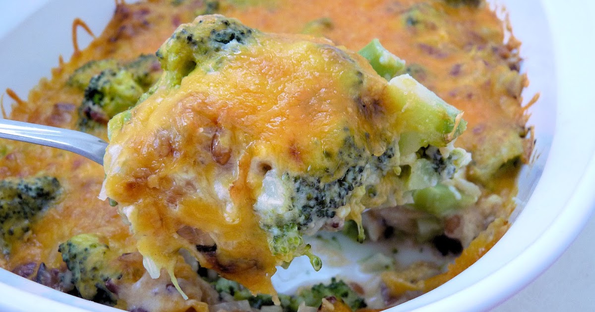 Fantastic Family Favorites Broccoli, Cheddar and Wild Rice Casserole