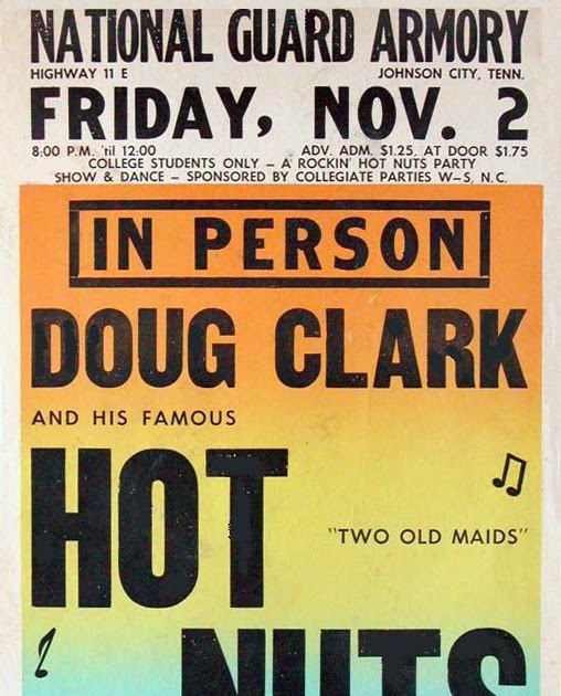 Vintage Standup Comedy Doug Clark & His Hot Nuts Rush Week 1964