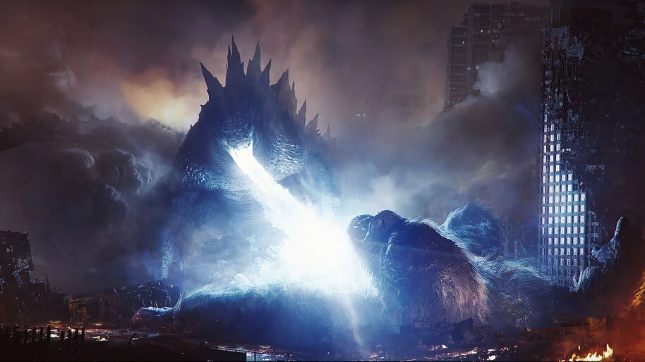 Godzilla vs. Kong, Movie, Battle, Art, 4K, #3.2282
