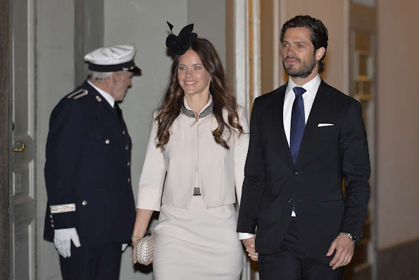 King Carl XVI Gustaf, Queen Silvia and Crown Princess Victoria, Prince Daniel, Princess Estelle and Princess Madeleine and Chris O'Neill, Princess Leonore and Prince Carl Philip and his fiancee Sofia Hellqvist attends a service in the Royal Chapel 