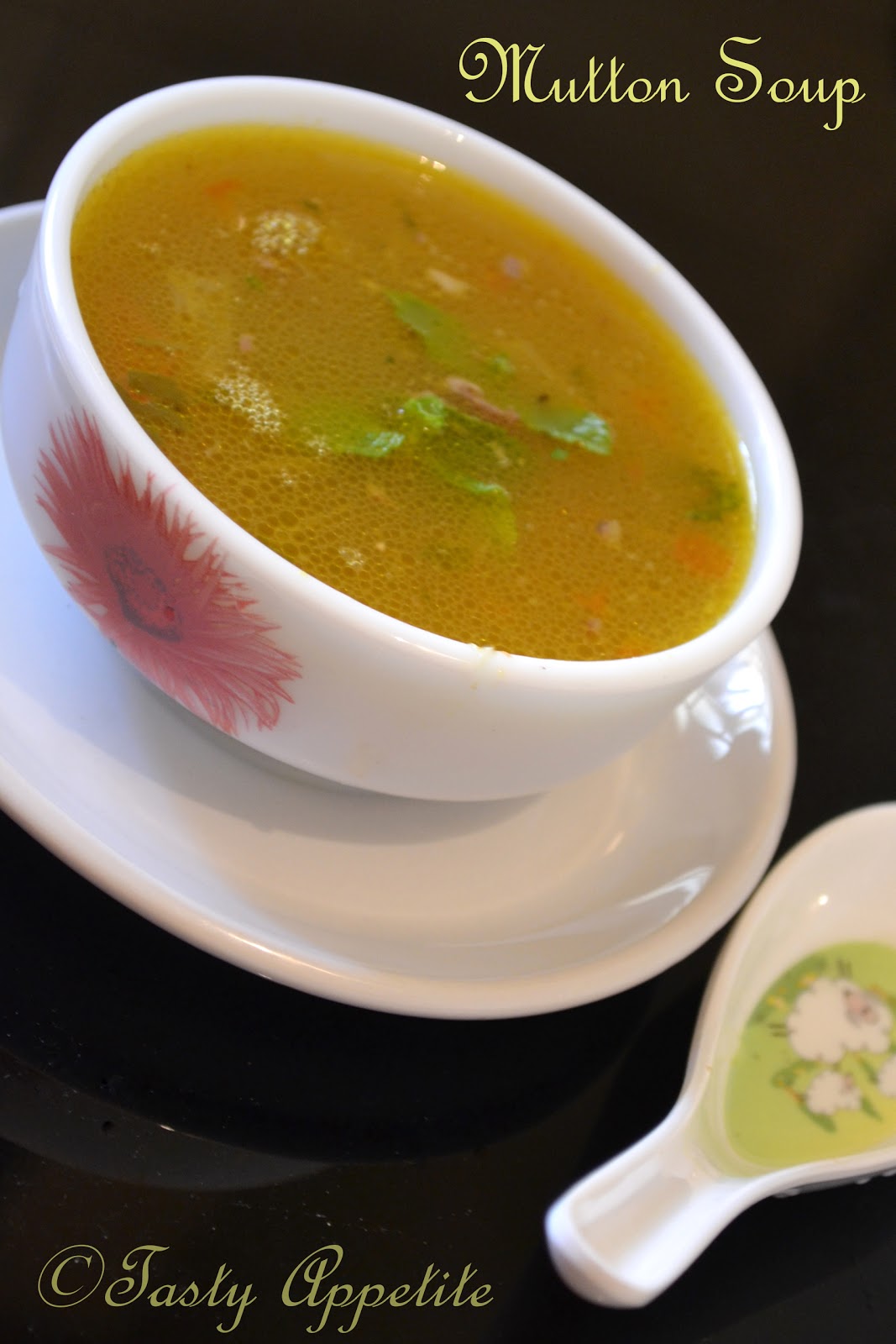 Mutton Soup / Hearty recipe for cold wintery days..!