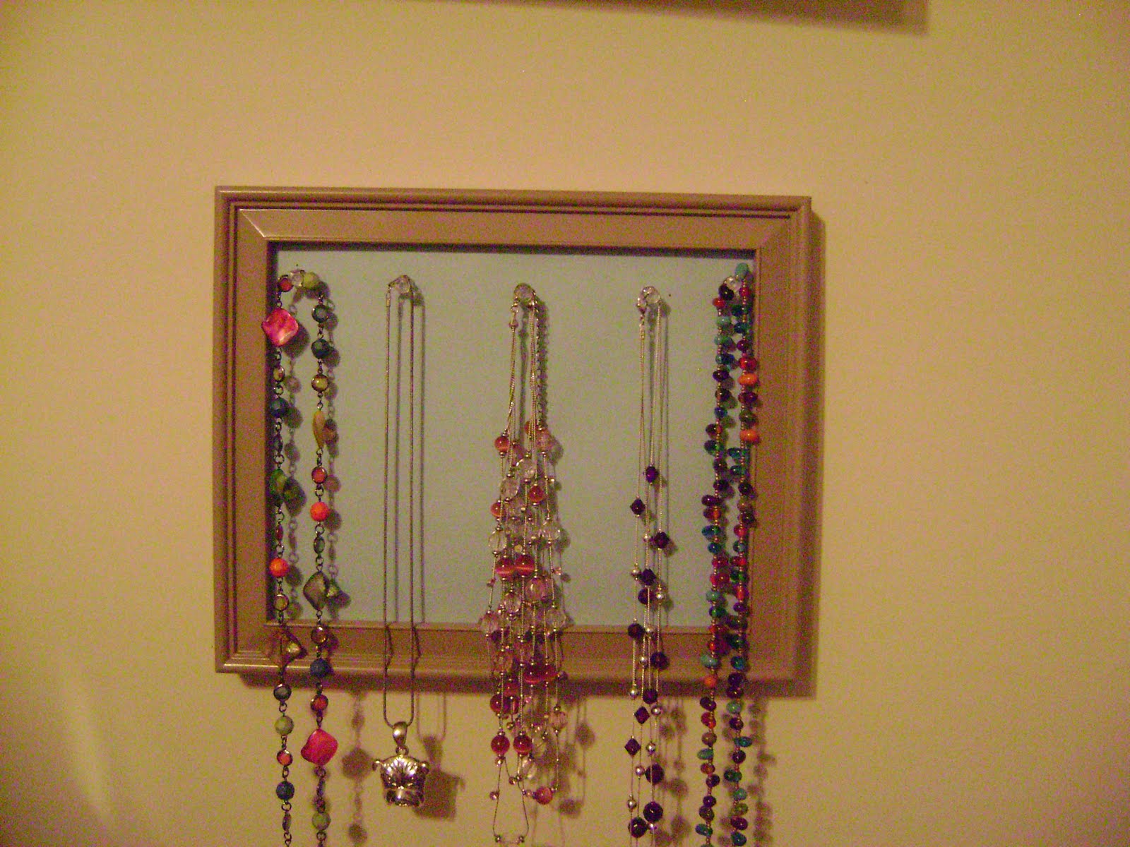 Living a Wonderful Life DIY Necklace Holder