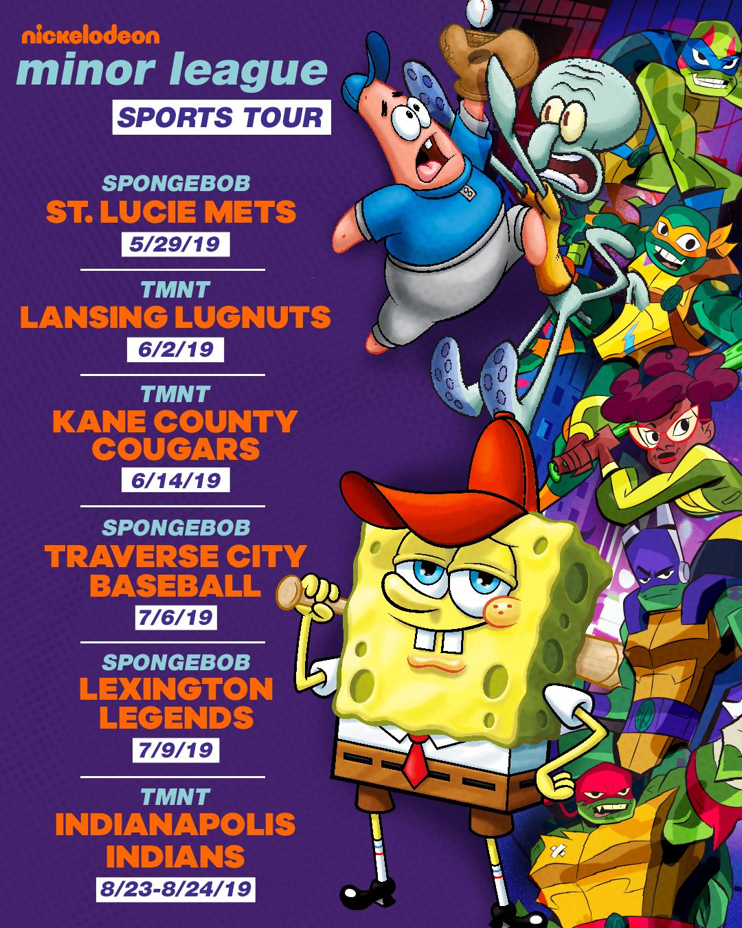 NickALive! Nickelodeon and Minor League Baseball Partner for the