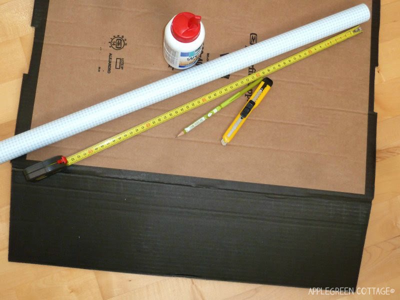 HowTo DIY Cardboard drawer dividers AppleGreen Cottage