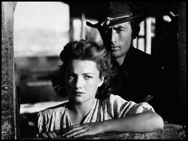 Yellow Sky Gregory Peck and Anne Baxter