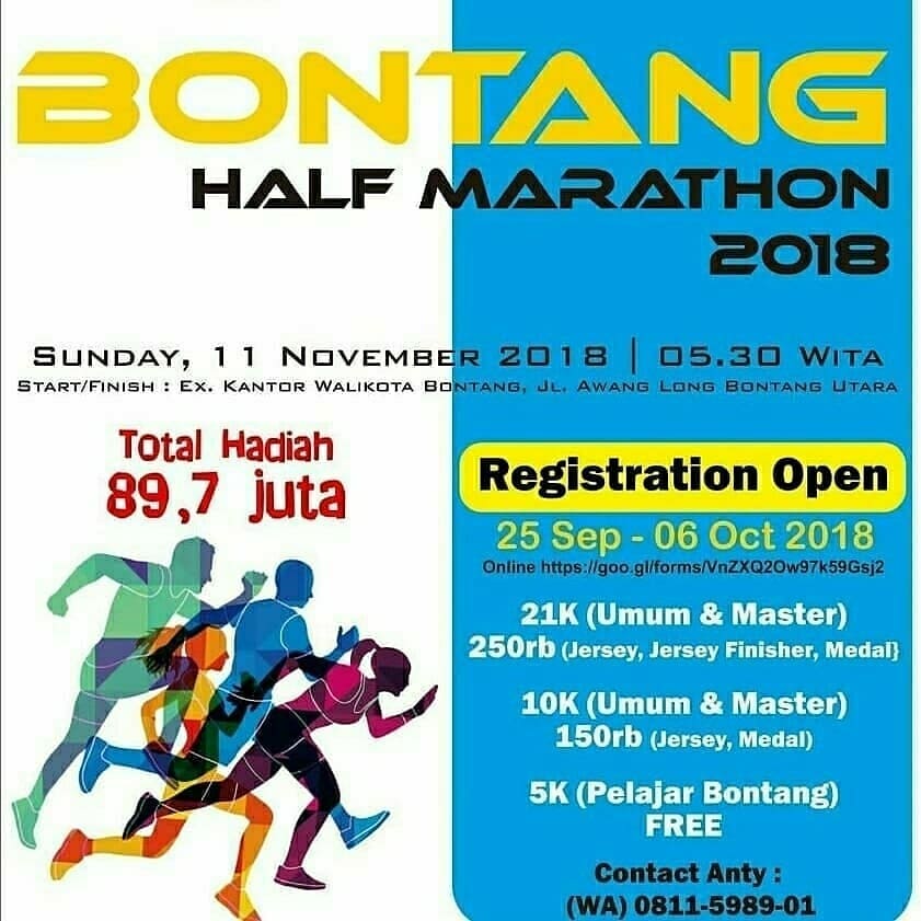 🔍 Bontang Half Marathon • 2018 Bontang Half Marathon • 2018