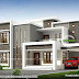 2496 sq-ft flat roof modern contemporary Kerala house