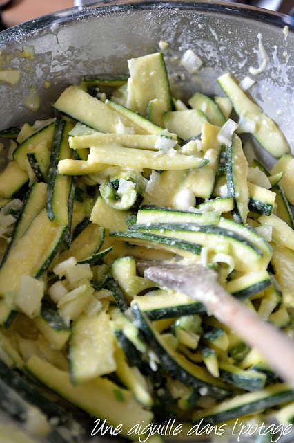 Scarpaccia de courgettes, d'Alain Ducasse