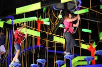 Indoor Ropes Course Attraction near the Great Smoky Mountains