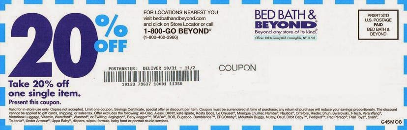 Bed Bath Coupon Printable