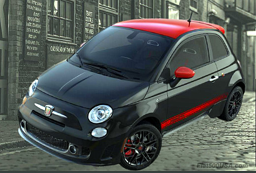 500 Fiat 500 Abarth Roof Top