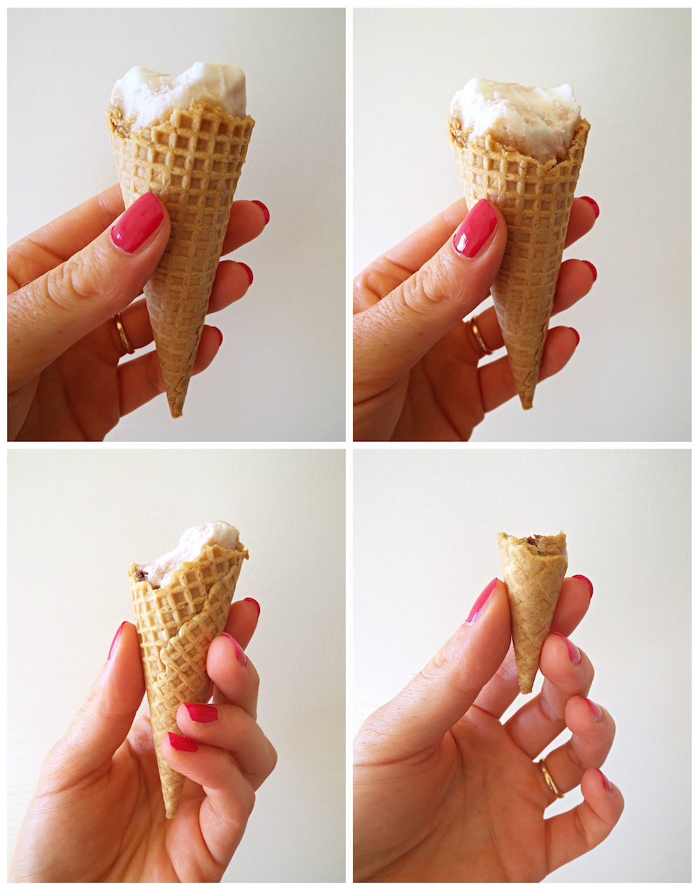 Cono gelato all'amarena (homemade) Cono gelato all'amarena (homemade)