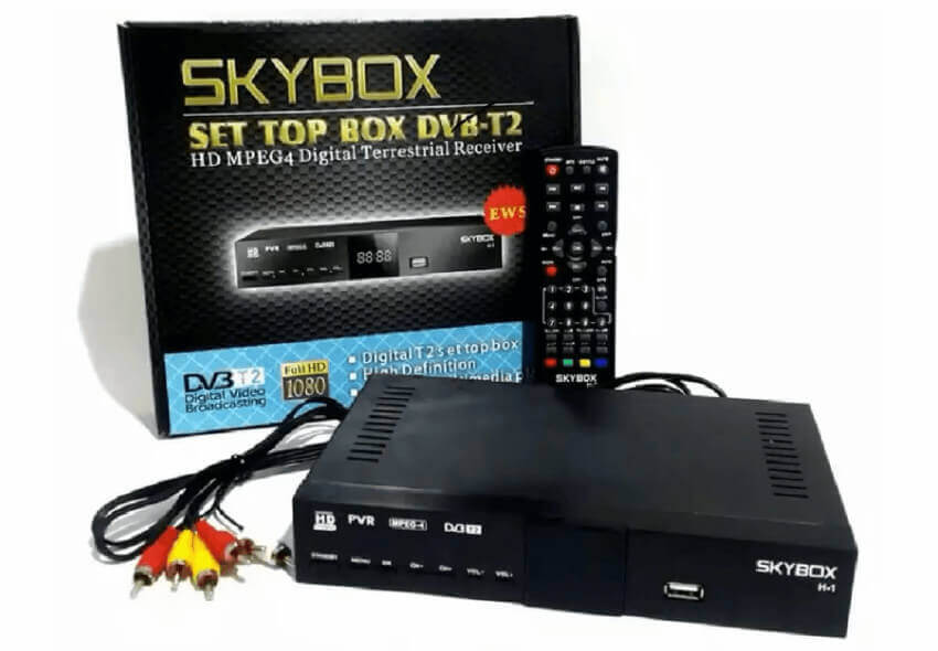 Cara setting SKYBOX H 1 DVB T2 untuk menangkap siaran Digital