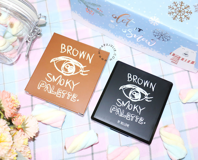 Brown Smoky Eye Shadow Palette Korean-Belleme-Cosmetics