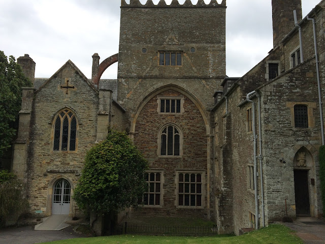 Outside of Buckland Abbey