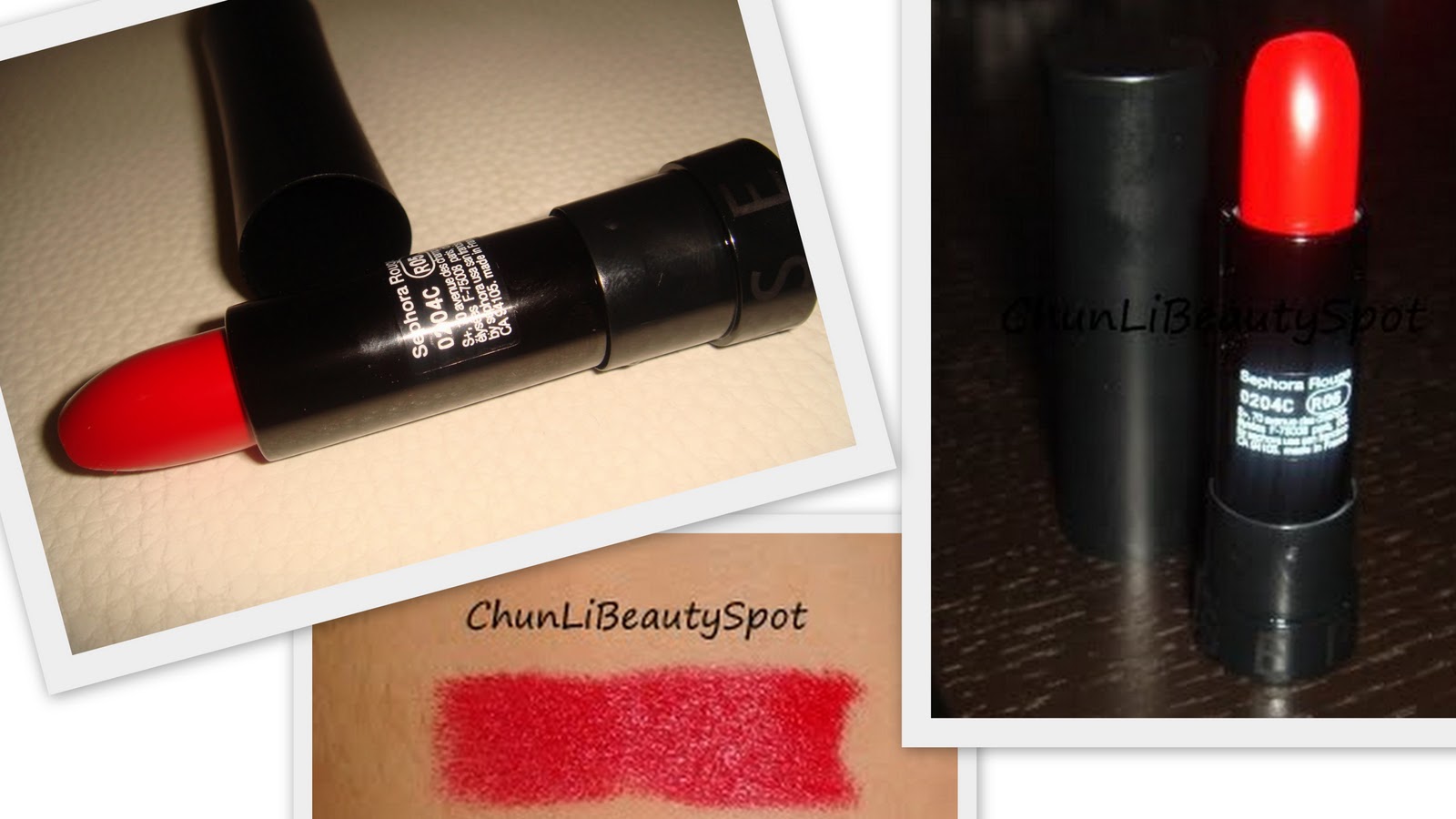 Sephora Hot Tango 05 Kırmızı Ruj Chunlibeauty
