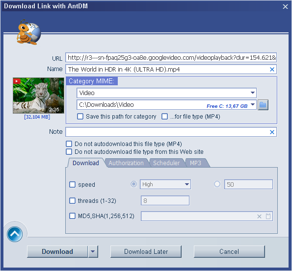 تحميل برنامج Ant Download Manager 2.16.2.91828 لإدارة وتحميل ملفاتك من الإنترنت - رابط مباشر تحميل برنامج Ant Download Manager 2.16.2.91828 لإدارة وتحميل ملفاتك من الإنترنت - رابط مباشر
