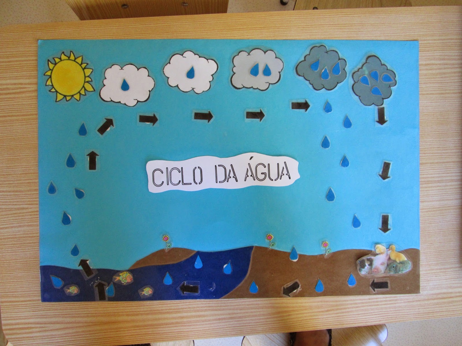 Bigodes de Leite: Ciclo da Água