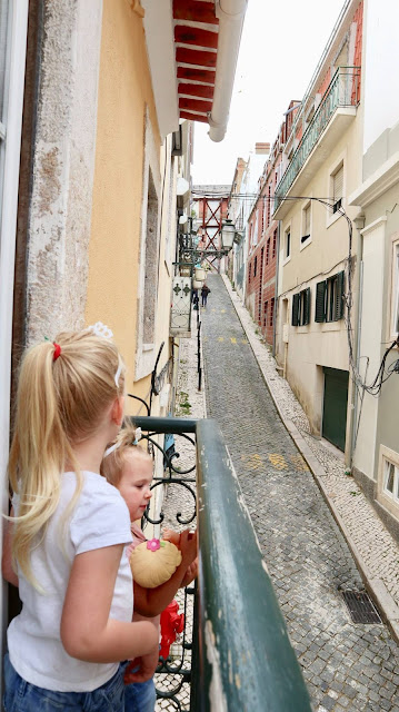 Lisbon sight seeing with kids