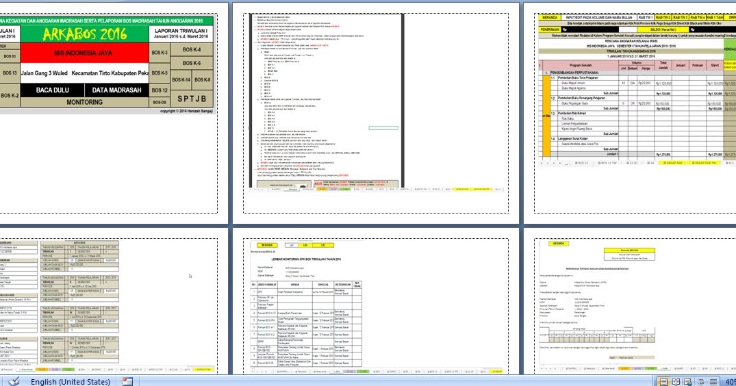 Download Aplikasi Keuangan Sekolah Excel Gratis