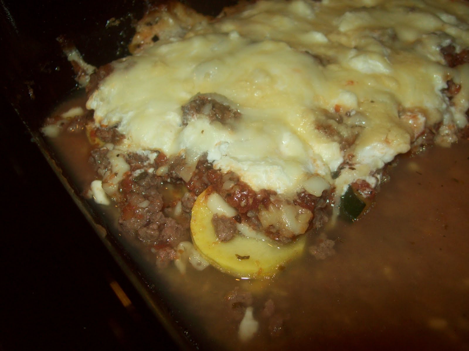 Dinner Time Ideas Italian Ground Beef Squash Casserole