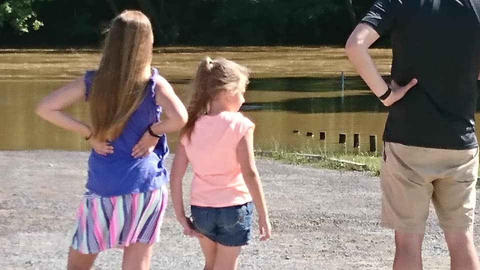 The View from Squirrel Ridge High Water at Strasburg Town Park