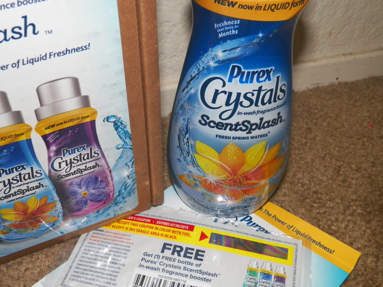 mygreatfinds: Purex Crystals ScentSplash In-Wash Fragrance Booster ...