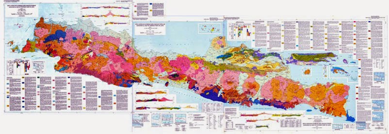 : Peta Geologi Pulau Jawa format .kmz untuk GPS Free Download