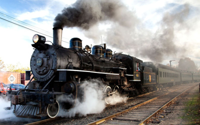 Kereta api uap memanfaatkan prinsip termodinamika