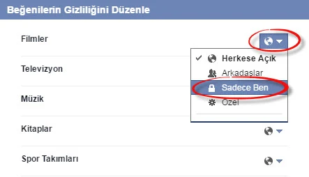 Facebook Sayfa Beğenilerini Gizleme Nasıl Yapılır?