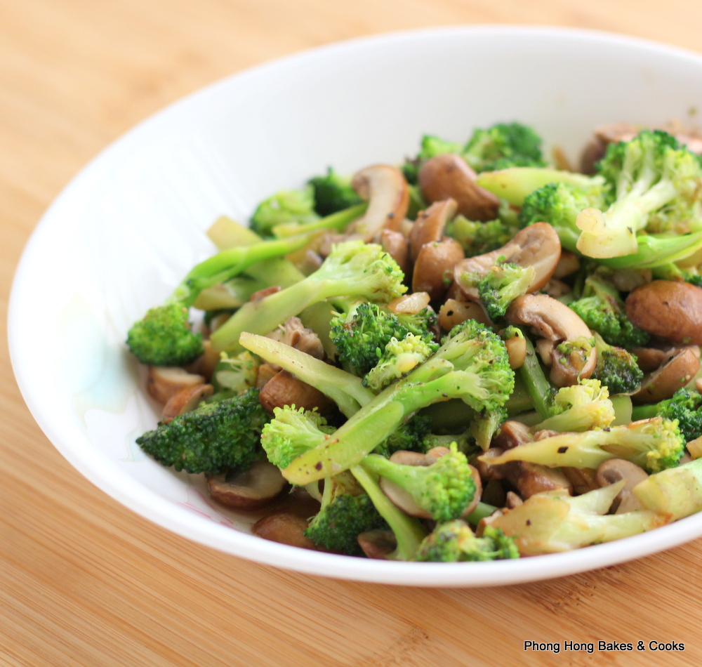 PH the Malaysian Carnivore Simple Stir Fried Broccoli with Button