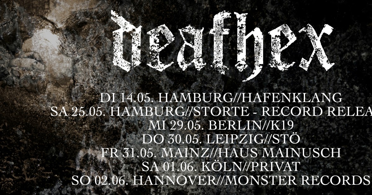 Deafhex Deafhex Lp Out Now On Gunner Records