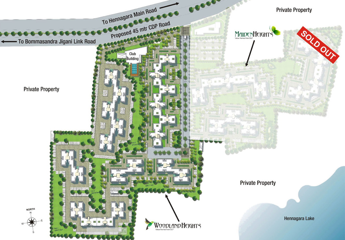 DLF MY Town Bangalore Design your dream home in DLF Woodland Heights