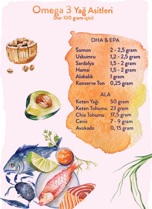 OMEGA3 YAĞ ASİTLERİ HAKKINDA HER ŞEY SAĞLIK OLSUN