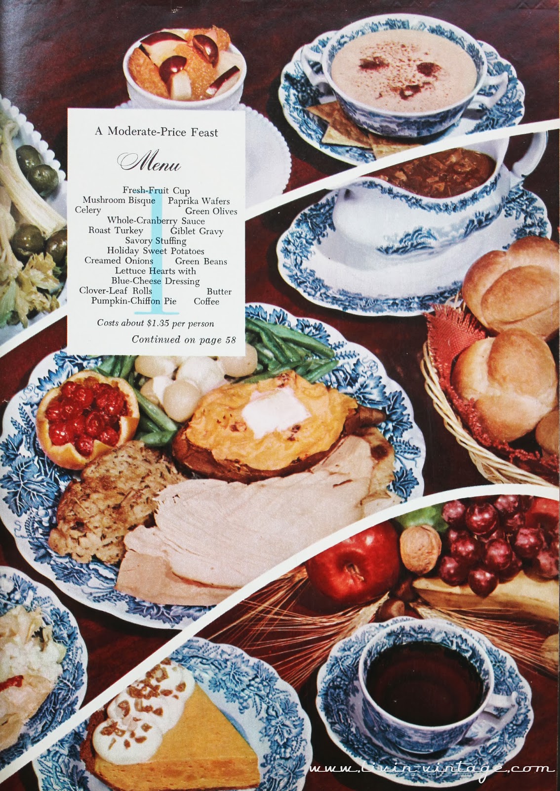 A Vintage Thanksgiving Menu From '70s Gourmet