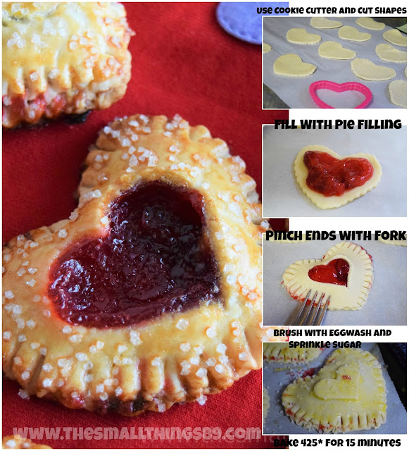 Easy Mini Heart Shaped Pies! So Cute!