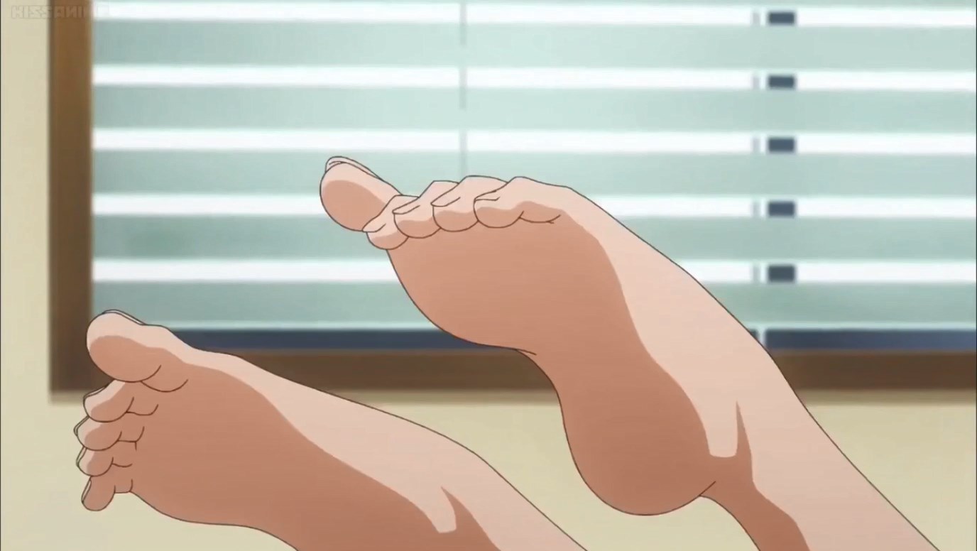 The Golden Time anime actually has a lot of great foot scenes. 