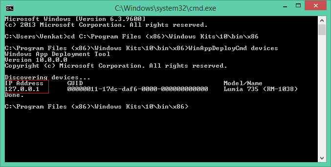 Below syntax is common possibility that you can used to install .appx ...